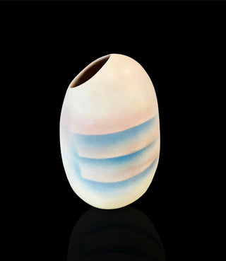 Retro 80’s Geometric Ovoid Posey Vase