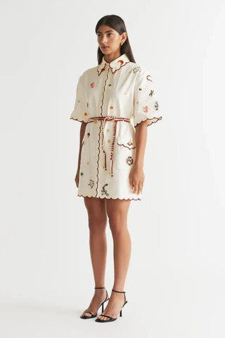 Antipodean Queen of Hearts Shirt Dress Renascence Studio 2