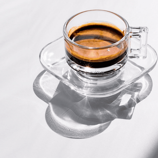 Arno Espresso cup and saucer filled