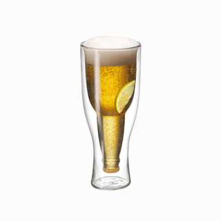 Avanti Top Up Twin Wall Beer Glass