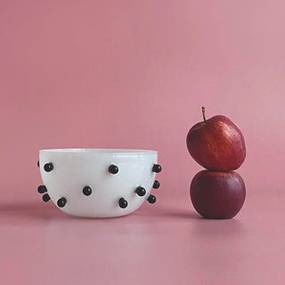 Maison Balzac White Pomponette Bowl