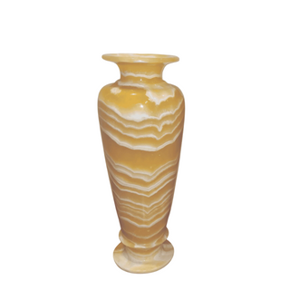 Decorative Egyptian Alabaster Floor Vase2