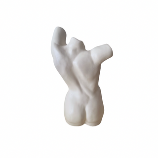 Female Torso Sculpture Rear