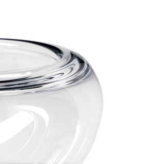 Holmegaard Clear Glass Bowl Close up