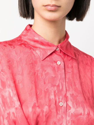 MSGM Belted Shirt Dress