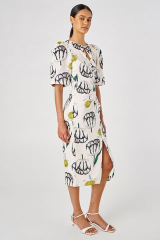 Oroton Spring Tulip Midi Dress Hire 2