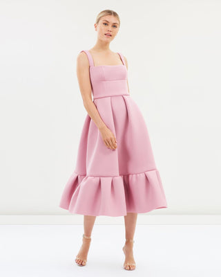 Rachel Gilbert Cora Dress Hire in Pink