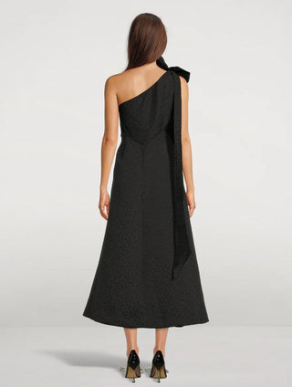 Rachel Gilbert Malea Dress Black BACK