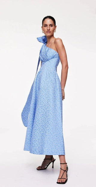 Rachel Gilbert Emiliano Malea Dress in Blue