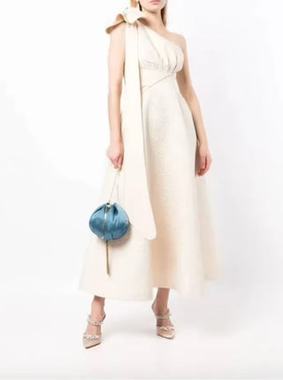 Rachel Gilbert Emiliano Malea Dress in Stone 1