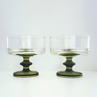 Rare Vemam ‘Ticino’ Champagne Coupes Made in Italy, Set of 4