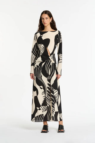 Sir The Label Realisme Twist Maxi Dress