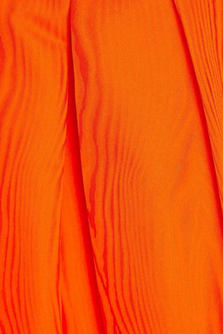 Rebecca Vallance Carmelita Cut Out Midi Dress Orange CLOSE UP