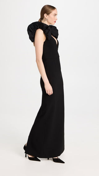 Rebecca Vallance Katie Gown in Black SIDE