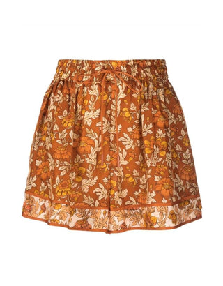 Zimmermann Andie Floral Print Shorts STOCK