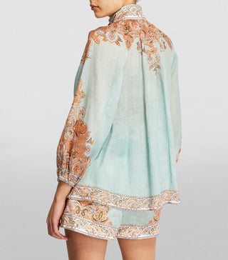 Zimmermann Devi Billow Blouse BACK Renascence Studio