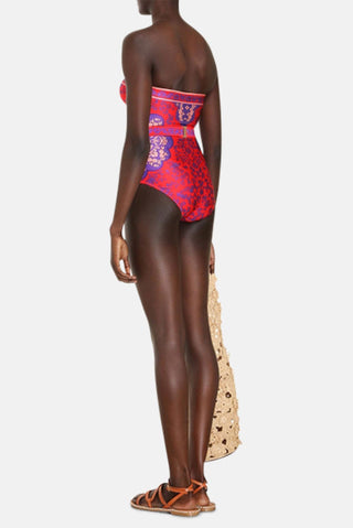 Zimmermann Raie One-Piece Swimsuit BACK