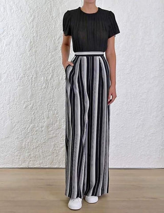 Zimmermann Whitewave Chevron Trousers