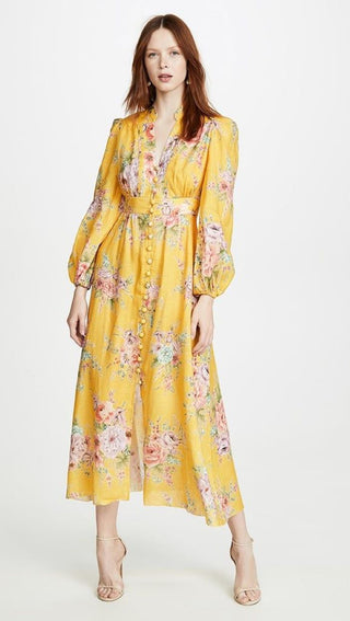 Zimmermann Zinnia Floral Dress Hire