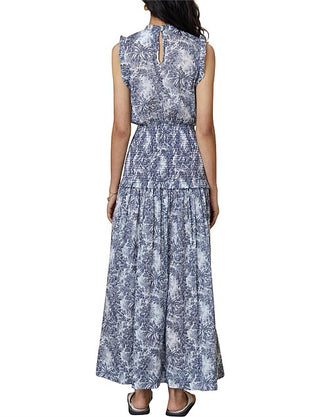 Bec and Bridge Arianne Print Midi Dress for Hire, Back