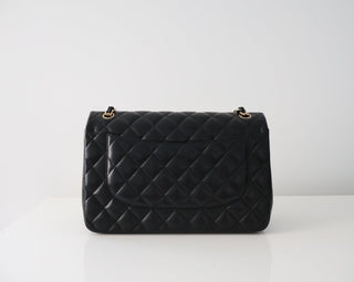 Chanel Classic Double Flap Bag in Excellent Used Condition, Rear