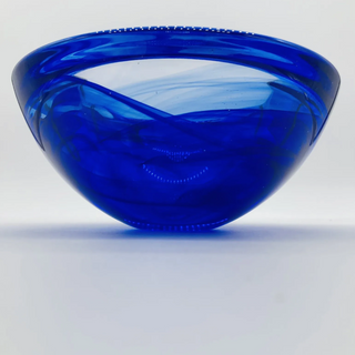 Blue Kosta Boda Bowl, Anna Ehrner