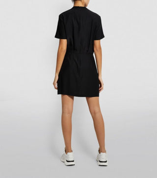 Rag & Bone Black Lyla Silk Mini Back