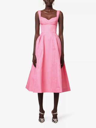 Rebecca Vallance Carmelita Midi Dress Pink