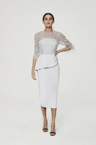 Rachel Gilbert Embellished Joplin Dress for Hire