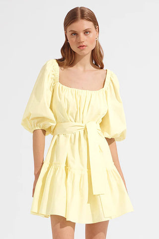 Steele Yellow Neomi Dress for Hire 