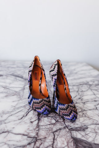 Missoni Rashel Snake Heel Shoe In As New Condition